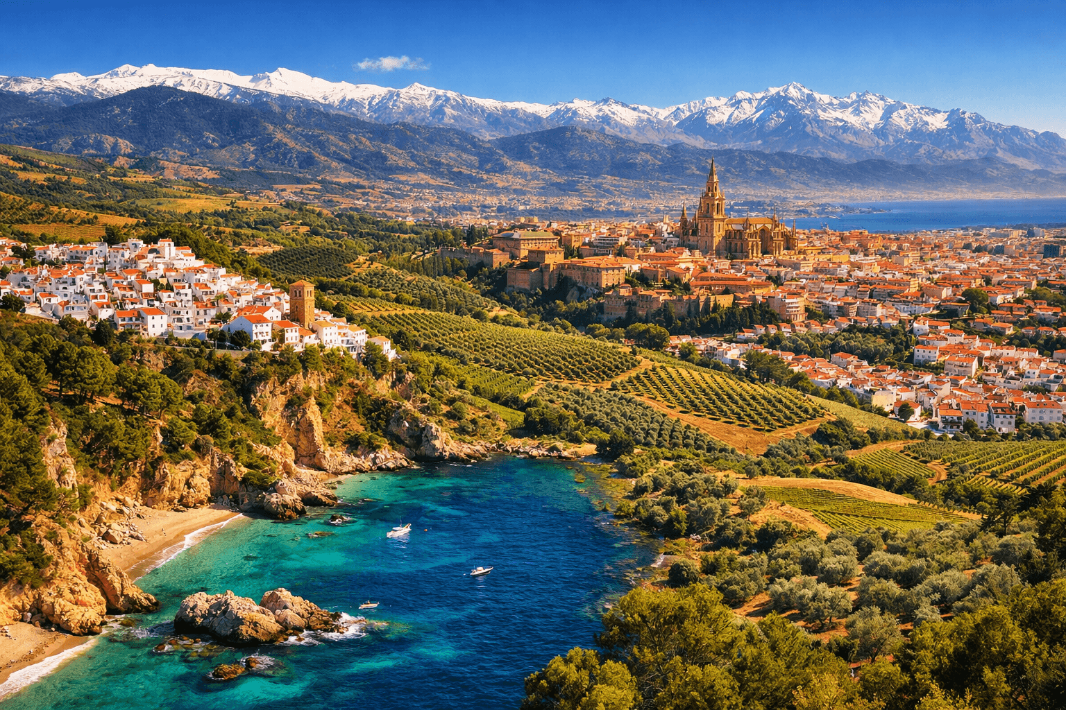 Explore Spain — beaches, cities, food, wine, festivals, and the Camino